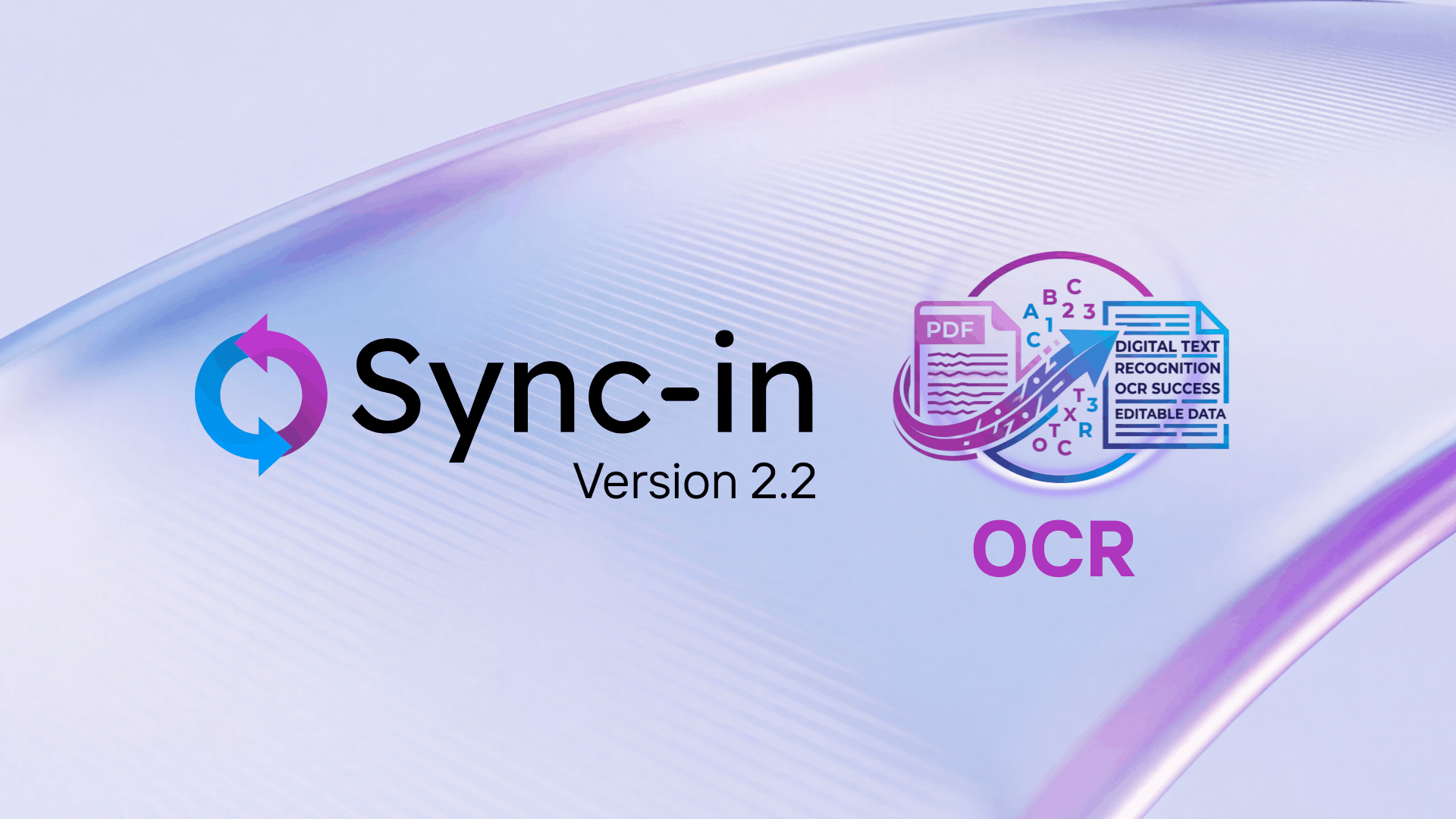 Intégration OCR Sync-in